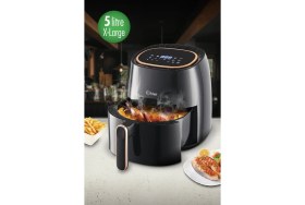 Resim Kiwi Airfryer KAF-5536 5 Lt Yağsız Siyah Fritöz 