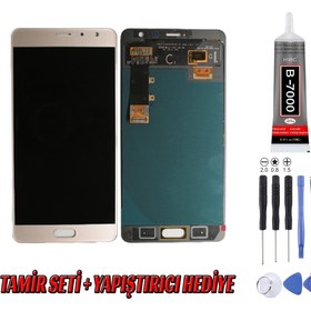 Resim Genos Xiaomi Redmi Pro Lcd Ekran Gold Altın Montaj Kiti Hediye 