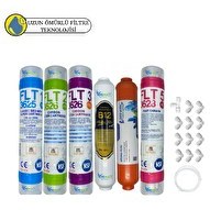 Resim Pemax Water Solutions Kapalı Kasa Su Arıtma Cihazlarına Uygun Sertifikalı 6'lı Mebransız Tatlandırıcılı-B12-Mineral Set 