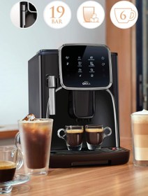 Resim Arzum Okka Pro OK0030-04 Bakır Tam Otomatik Espresso Makinesi 