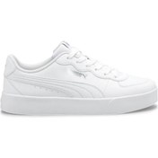 Resim Puma 380147 Skye Clean Puma White/white/silver Kadın Sneaker Beyaz 