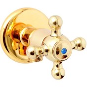 Resim Osmanlı Altın Taharet Musluğu Lüx . Pirinç Altın 