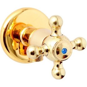 Resim Osmanlı Altın Taharet Musluğu Lüx . Pirinç Altın 