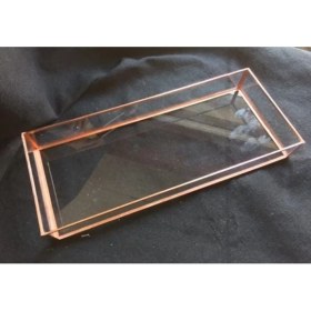 Resim Güven Dekoratif Uzun Gondol Tepsi, Nişan Kahve Sunum Tepsisi 