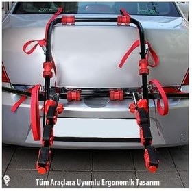 Resim Carda 3'Lü Bisiklet Taşıyıcı Taşıma Aparatı Bagaj 