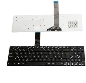 Resim Asus a55vd ile Uyumlu Klavye Siyah Türkçe 