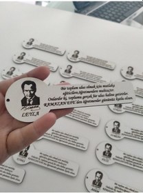 Resim Kitap Ayracı Kişiye Özel İstediginiz Söz Yazılı Gönderilecek 
