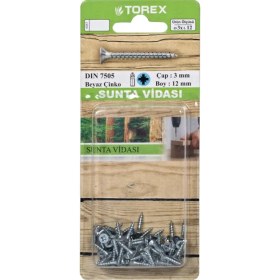 Resim Torex Dın 7505 Sunta Vidası 