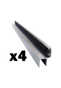 Resim Cam Balkon 8 Mm Alüminyum Fitil Küçük H 4 Adet 0-150 Cm 