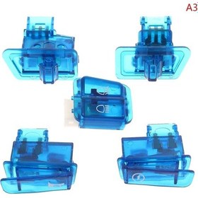 Resim A3-5 Adet/takım Motosiklet Başlangıç Anahtarı Korna Işık Dönüş Sinyali Yüksek Düşük Işın Düğmesi Anahtarı Konnektörleri Scooter Atv Moped Aksesuarları 