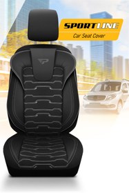 Resim Panda Kılıf PANDA SPORTLİNE SERİSİ İNGİLİZ JAKAR KUMAŞ TİCARİ OTO KOLTUK KILIFI - TAM SET 