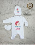 Resim yzc home size dair... Tk04 Isimli Kız Bebek Tulum Şapka Eldiven Set 