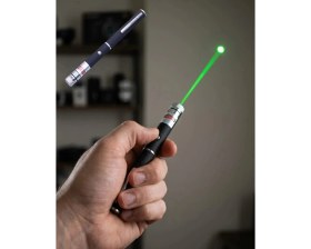 Resim Yeşil Lazer Pointer Güçlü Işın Uzun Menzil ve Kompakt Tasarım TKNPX-4342 
