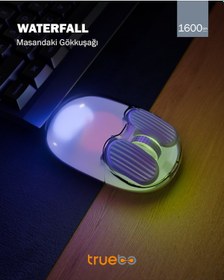 Resim Truebo Waterfall Wireless RGB Gökkuşağı Efektli Mouse 