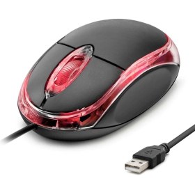 Resim Hadron Kablolu Mouse 800 Dpı LED 110CM Siyah ND3251 