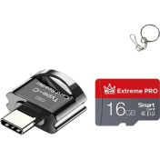 Resim ZSHSKJ C10 Tip-C Arabirimi Cep Telefonu Hafıza Kartı, Kapasite: 16GB (Siyah) (Yurt Dışından) 