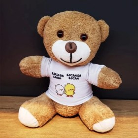 Resim Karım Da Karım Kocam Da Kocam Tasarım Sevimli Peluş Ayıcık 