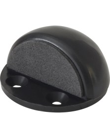 Resim Incarea Vidalı Siyah Plastik Kapı Stoperi Tamponu 