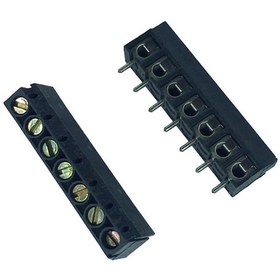 Resim Klemens 7 Pin 5.08Mm Pcb Tip Klemens - Siyah (10 Adet) 