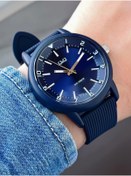 Resim Q&Q Erkek Kol Saati Lacivert Spor Tasarım Su Geçirmez Plastik Kordon 