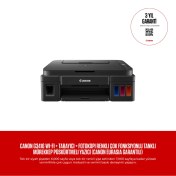 Resim Canon G3416 Wi-Fi + Tarayıcı + Fotokopi Renkli Çok Fonksiyonlu Tanklı Mürekkep Püskürtmeli Yazıcı (Canon Eurasia Garantili) 