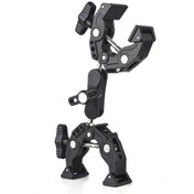 Resim Reedark Alüminyum Krab Çene Tutucu İki Tutucu Tasarım 1.5kg Yüke Dayanır Abs Alüminyum Alaşımlı 