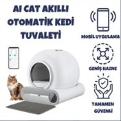 Resim AICat Akıllı Otomatik Kedi Tuvaleti 