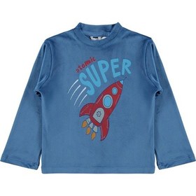 Resim Dorka Golsut Supersoft 3-11 Yaş Pijama Takımı - Mavi 