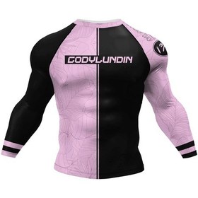 Resim Snapbuy Cody Lundin Özel Bjj Mma Sıkıştırma Rashguard Jiu Jitsu Gi Uzun Kollu Fitness Giysileri Chınakahverengierkek Kahverengi 