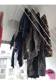 Resim ÇUKUROVA ÜTÜ 7 Li 150 cm Asansörlü Çamaşırhane Dolabı, Beyaz, Pratik ve Kullanışlı Tasarım 