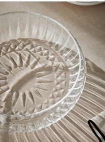 Resim Cam Salata Kasesi - 21 Cm Orta Sunum Kasesi - 2 Li Çok Amaçlı Kase Meyvelik Şeffaf 