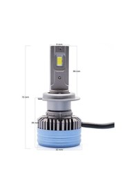 Resim Photon Milestone Katana H7 Led Far Ampulü 12v-24v Uyumlu 6000k Saf Beyaz Ml2657 