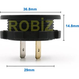 Resim OEM Dc Voltmetre 48V Yuvarlak 