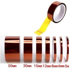 Resim Bga Kapton Bant. Isıya Dayanıklı Termal Bant. Isı Yalıtım Bandı 45 MM X 30Mt 