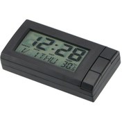 Resim Sıcaklık Göstergesi Elektronik Saat Araba Lcd Dijital Ekran Saat Kendinden Yapışkanlı Araba Süsleri Oto İç Aksesuar Dğ. 56657265 