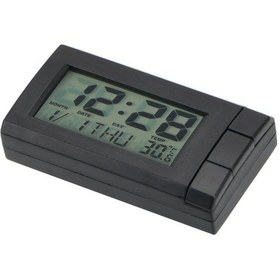 Resim Sıcaklık Göstergesi Elektronik Saat Araba Lcd Dijital Ekran Saat Kendinden Yapışkanlı Araba Süsleri Oto İç Aksesuar Dğ. 56657265 