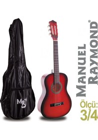 Resim Klasik Gitar Junior Manuel Raymond Mrc87Rb Kılıf 