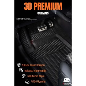 Resim Ds Ds3 Crossback 3d Pro Havuzlu Paspas 2018 Üzeri A+ Kalite 3ds-sdz030 