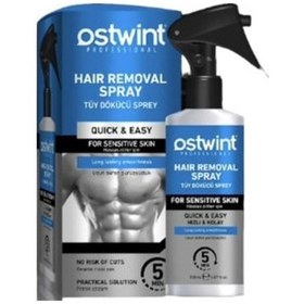 Resim Ostwint Sensitive Erkek Tüy Dökücü Sprey 150 ML 