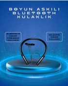 Resim KARAHANBEY Polygold PG-100 Type-C Şarjlı Bluetooth Kulaklık – Boyun Askılı, Uzun Pil Ömürlü, Mikrofonlu 