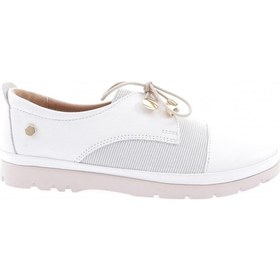 Resim Dgn 99 Kadin Lastik Bağcikli Casual Ayakkabi 99-2-R0198 Beyaz 