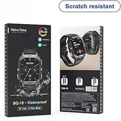 Resim Çeşithane Haino Teko SQ-18 Akıllı Saat – AMOLED Ekran, 10 Gün Pil Ömrü, 3 Kordonlu, Kablosuz Şarj Destekli Smart Watch (Black) 