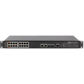 Resim Pfs4218-16et-240-v2, 16 Port, Megabit, Poe 240w, 2 Port Gigabit Uplink, 2 Port Gigabit Combo S-125050 