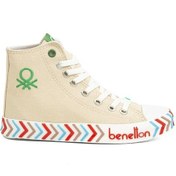 Resim Benetton® | Bn-30625-3374 Bej - Kadın Spor Ayakkabı 