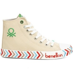 Resim Benetton® | Bn-30625-3374 Bej - Kadın Spor Ayakkabı 