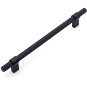 Resim System Siyah 192 mm Çekme Mobilya Kulpu (SY8774 0192 AL6-AL6) 