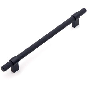 Resim System Siyah 192 mm Çekme Mobilya Kulpu (SY8774 0192 AL6-AL6) 
