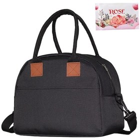 Resim Yifomall Siyah Isı Yalıtımlı Çanta - Ayarlanabilir Askı Kayışlı, Sıcak/soğuk Saklama, 3 Taşıma Seçeneği 