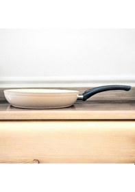 Resim Hascevher Ezme Bio Granit 26 Cm Kapaksız Tava Rose 
