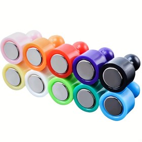 Resim 10 adet/Çanta Diğer Plastik İtme Pimi Manyetikler, Karma Renk, Buzdolabı, Beyaz Tahta, Harita, Ev, Mutfak, Ofis için 